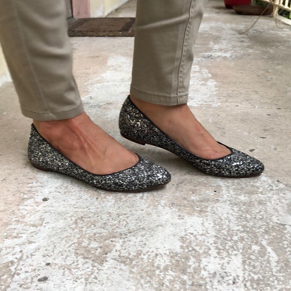 1937 Madewell glitter footwear